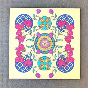 Colorful Floral Art Print